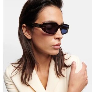 Dior Black and Brown Women's Sunglasses